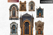 World Architecture Doors and windows, a Decorative Illustration by ThatsDesignArt (Thumbnail 8 of 10)