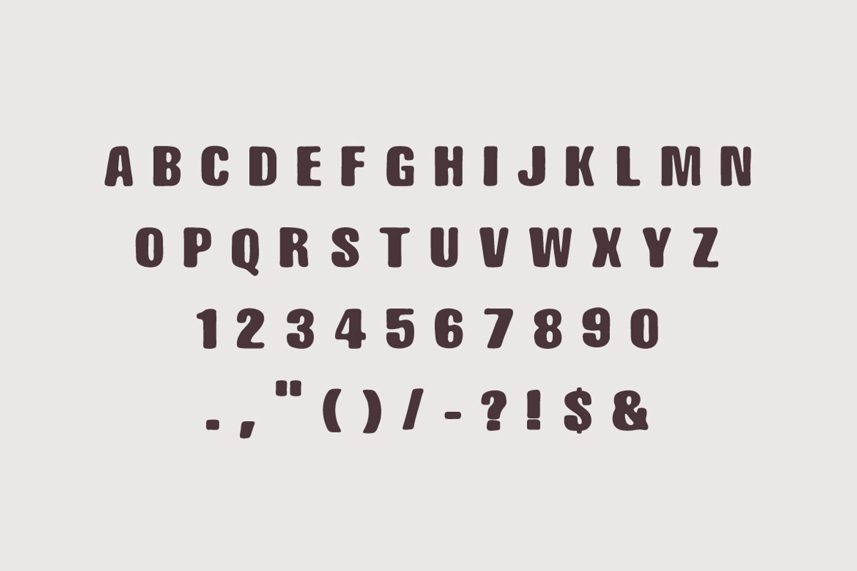 Nobarsy –Playful Modern Display Font, a Sans Serif Font by 3ab2ou (Photo 4 of 4)