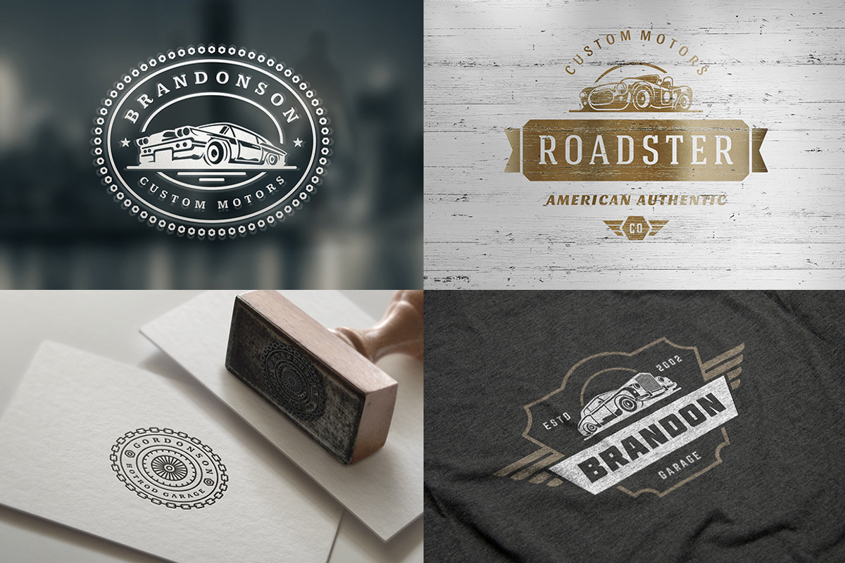 1000 Logos and Badges Bundle, a Branding & Logo Template by Vasya Kobelev (Photo 13 of 39)