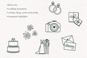 Wedding Icons, Hand Drawn Clipart SV, an Icon by ValeryDan (Thumbnail 3 of 4)