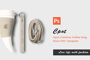 Cpot - Creative PSD Template