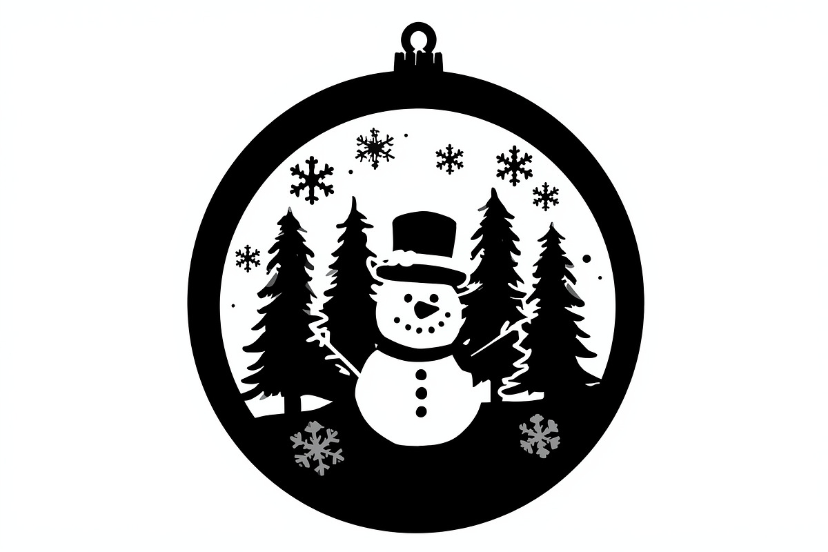 15 Christmas Laser Cut Bundle, a Graphic by balal (Photo 8 of 14)