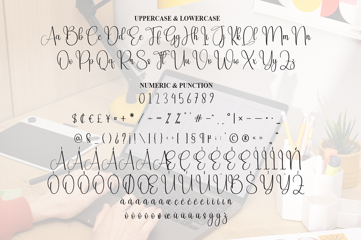 Wednesday | Script Font, a Handwritten Font by Scratchones (Photo 7 of 9)
