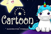 Font Cartoon | Disney Font, a Slab Serif Font by Gia Letter (Thumbnail 1 of 9)