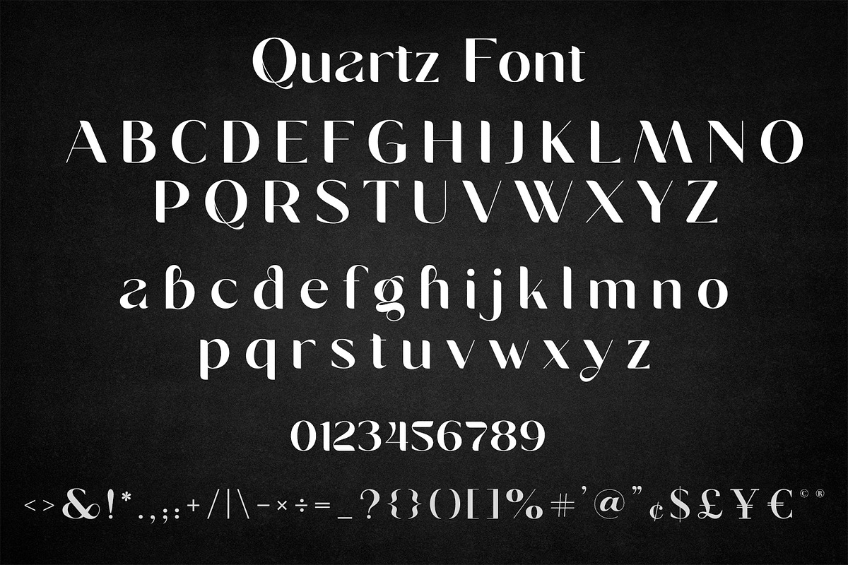 QUARTZ - High Contrast Serif Font, a Serif Font by OWPictures (Photo 11 of 12)