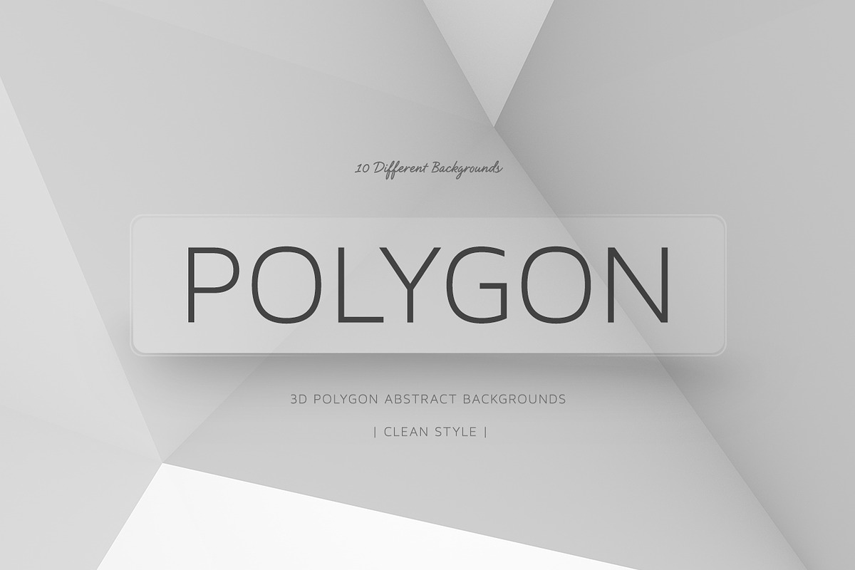 Polygon Clean Backgrounds | v1