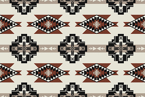 Vintage Native American Pattern