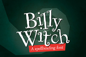 Billy Witch -spellbinding Serif Font