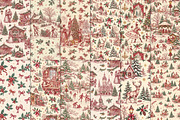 Vintage Holiday Toile Pattern Bundle, a Pattern Graphic by Olya Creative (Thumbnail 6 of 31)