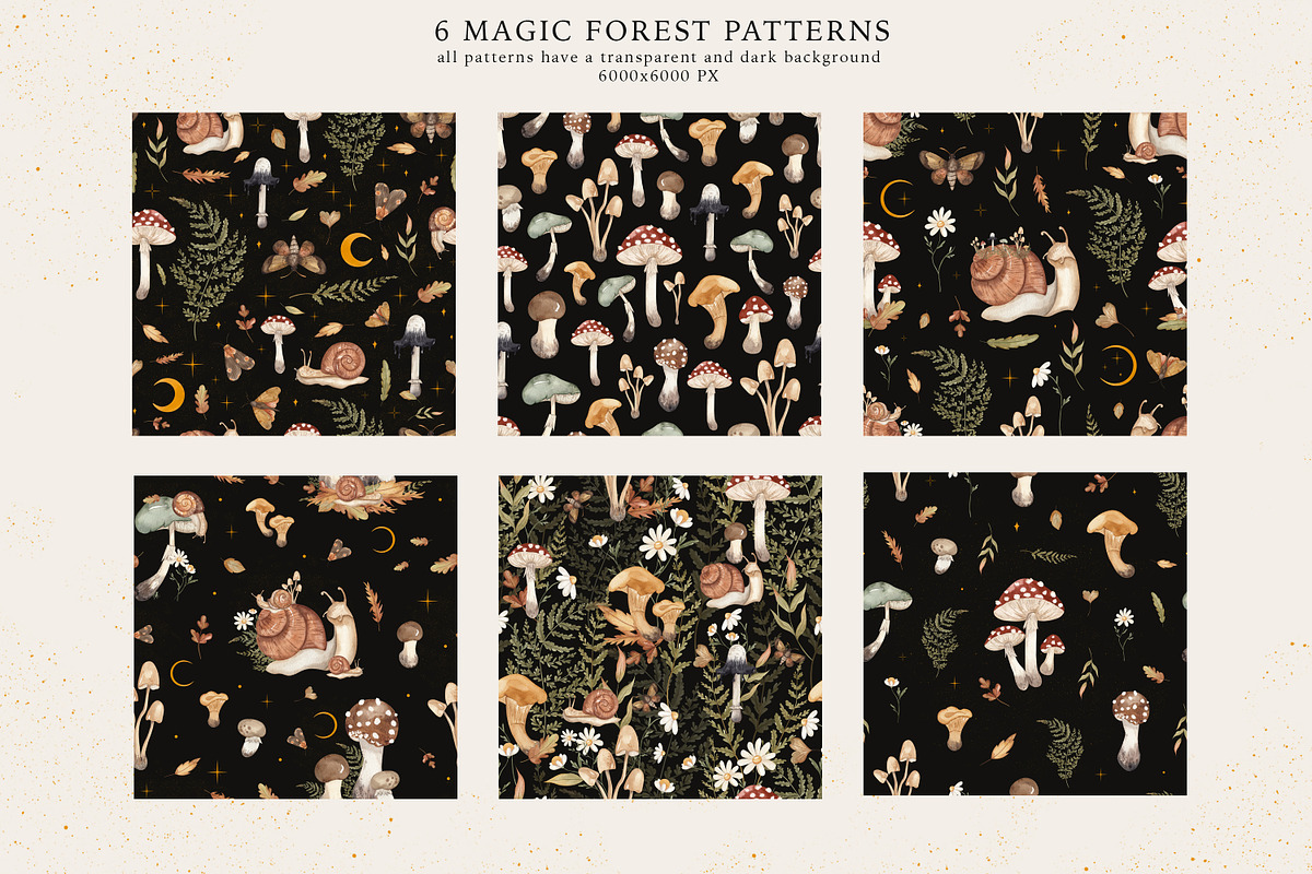 Magic Forest.Watercolor snails tales, an Animal Illustration by Ooh Lily (Photo 10 of 14)