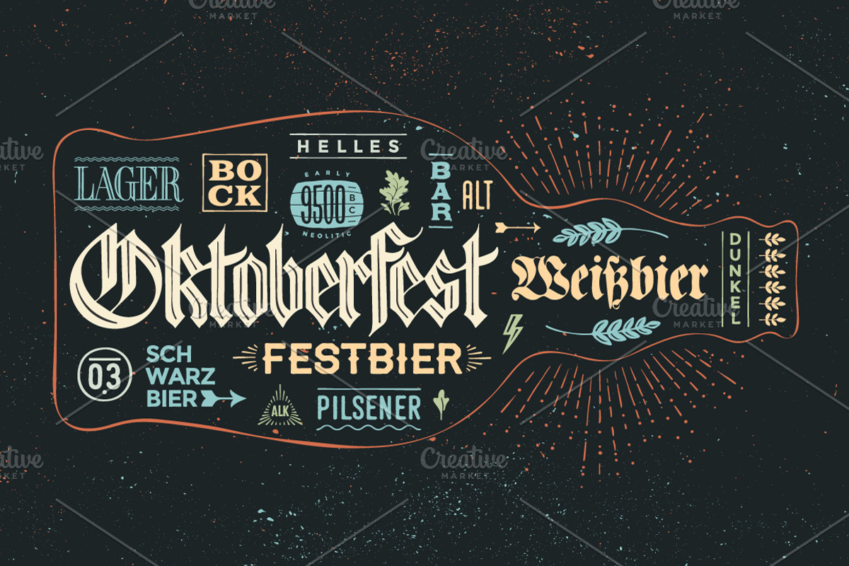 Oktoberfest Beer Festival, a Food Illustration by Foxys Graphic (Photo 2 of 2)