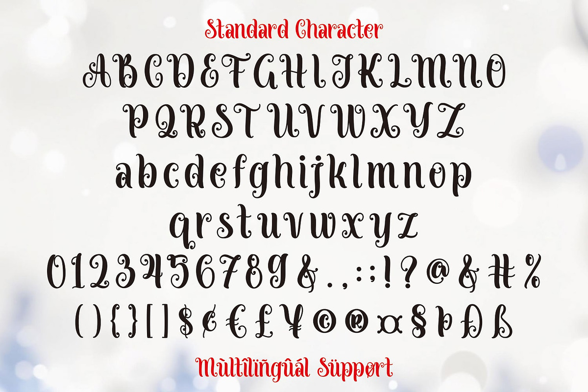 Christmas Winterland, a Handwritten Font by Mozatype (Photo 6 of 7)