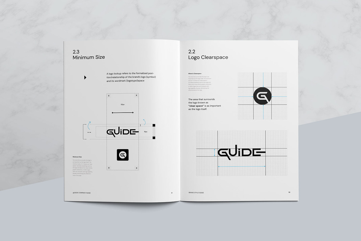 Brand Manual | CANVA, a Brochure Template by KreateTribe (Photo 5 of 15)