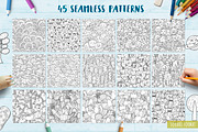 90 Coloring Pages Collection, an Illustration by Gulnara Sabirova (Thumbnail 20 of 22)