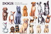 Dog life. PNG clipart, a Graphic by Aksol (Thumbnail 2 of 4)