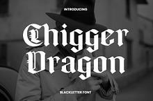 Chigger Dragon Blackletter Font