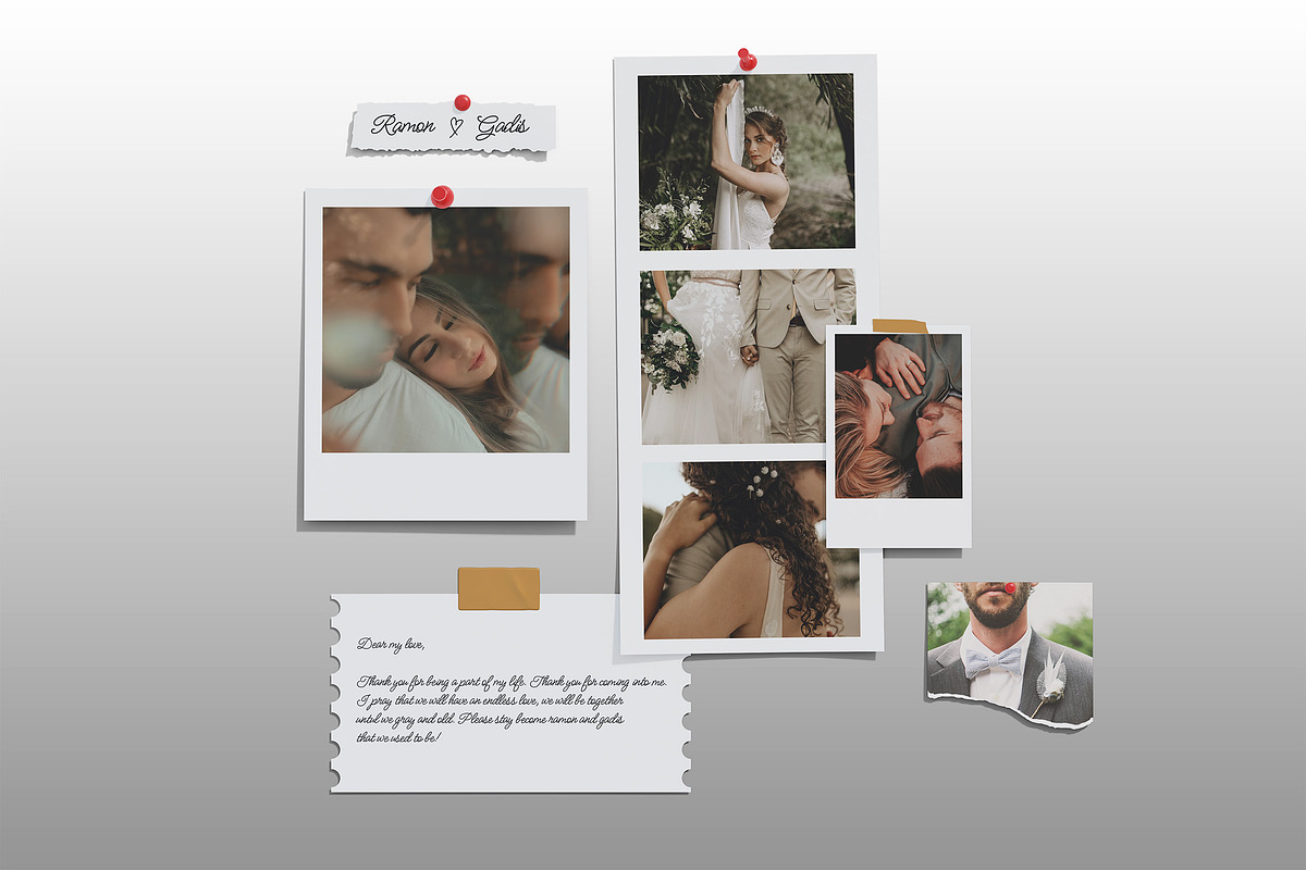 Polaroid Mockup, a Print Template by Neermana (Photo 2 of 9)