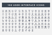 3 Version - 100 User Interface Icons, an Icon by Design_Planet (Thumbnail 10 of 12)