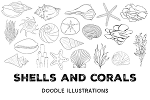 Sea Hand drawn Clipart - PNG