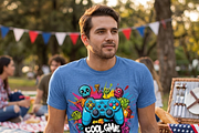 Cool Game Time Controller Art, a Shirt Mockup by Vector Stall (Thumbnail 7 of 14)