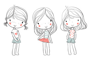 Cute girls.