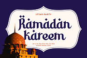 Julkiah - Arabic Style Font, a Font by Runsell Studio (Thumbnail 2 of 5)