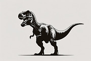 Dinosaur Silhouette Vector Bundle, an Illustration by jahid234 (Thumbnail 3 of 7)