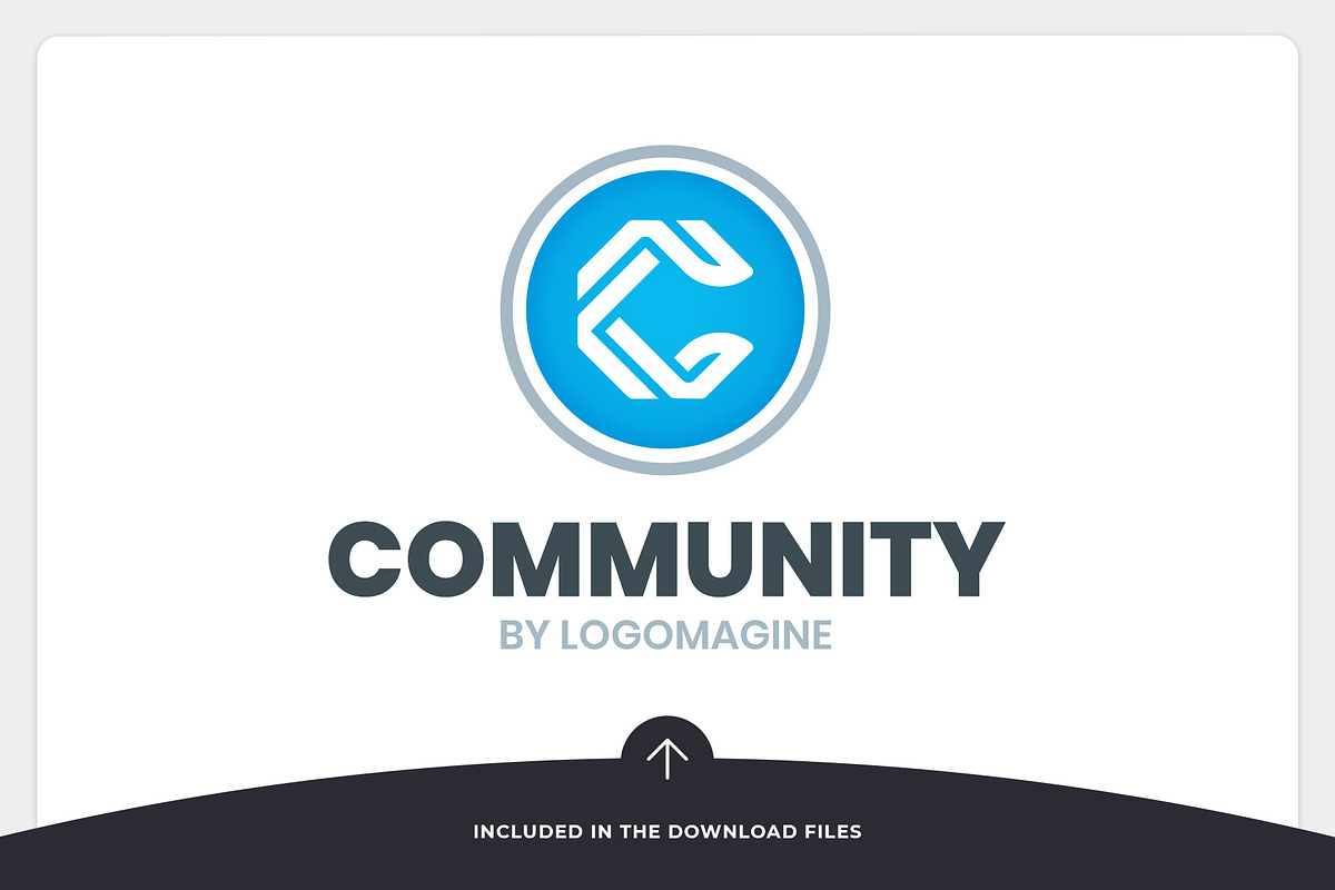Community - Letter C Logo Template, a Branding & Logo Template by LOGOMAGINE (Photo 6 of 16)