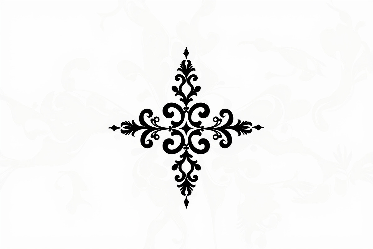 Classic Ornament Silhouette Vector S, an Illustration by Gfx_Store (Photo 9 of 9)