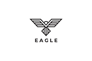 Geometric Eagle Logo, a Branding & Logo Template by yopie (Thumbnail 3 of 3)