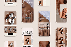 Beauty Templates Social Media Bundle