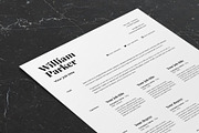 William | CV / resume template, a Resume Template by CV house (Thumbnail 2 of 8)