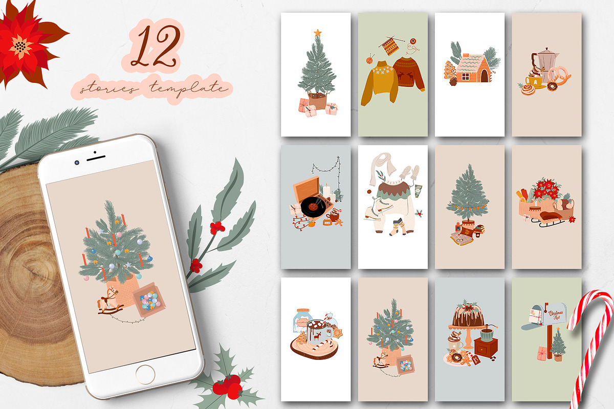 Christmas Mood, a Seasonal Illustration by Mio Buono (Photo 19 of 23)