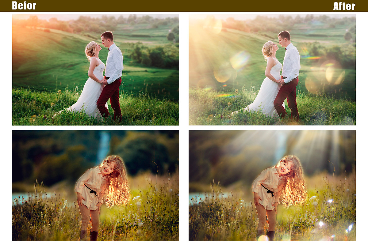 60 natural sunlight Photo Overlays preview 7