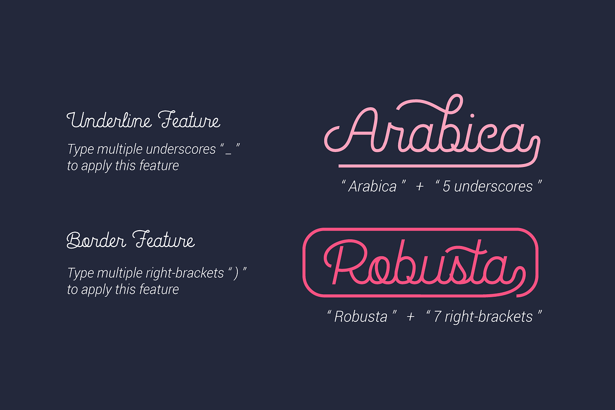 La Patio Script, a Script Font by Nasir Udin (Photo 10 of 12)