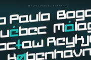 Macven - Modern Geometric Sans Font, a Sans Serif Font by CuratedType Studio (Thumbnail 5 of 10)