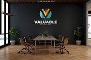 PSD Logo Mockup in Modern Office, a Product Mockup by Ayy (Thumbnail 14 of 24)