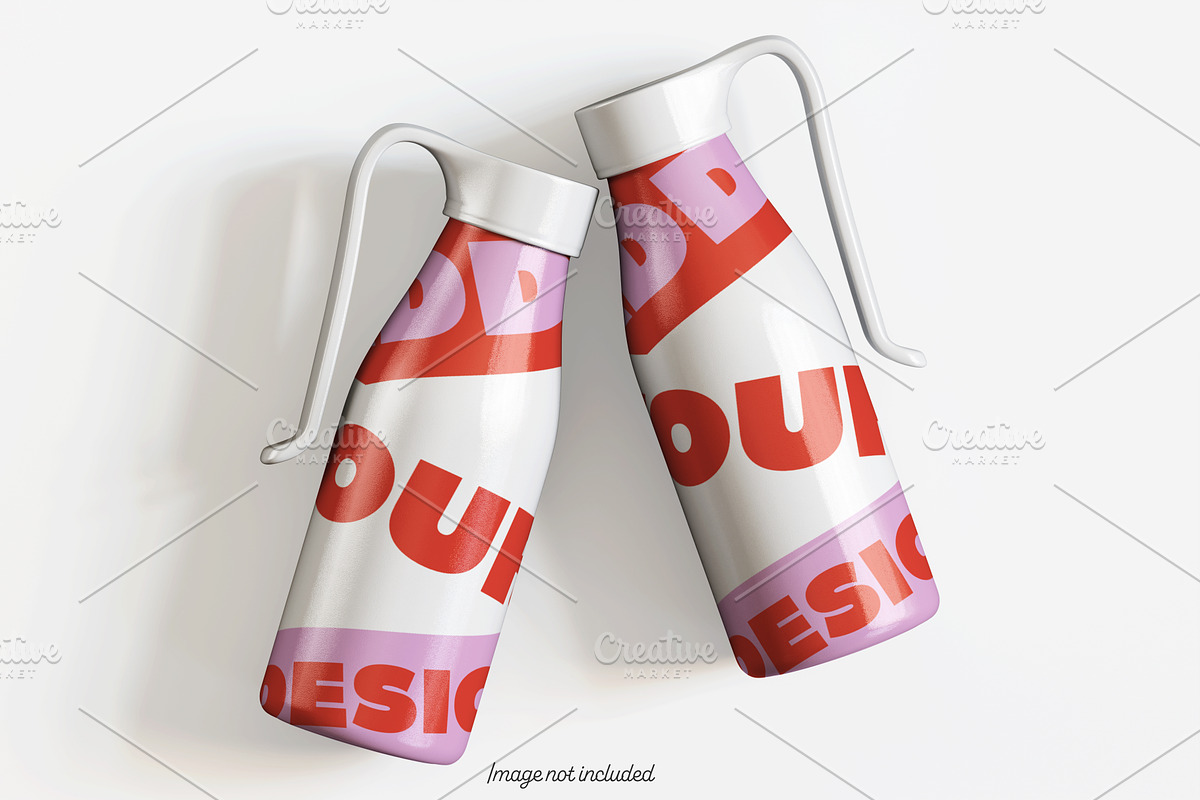 Water bottle mockup bundles, a Cups & Container Mockup by Ambo Ampeng (Photo 21 of 32)