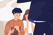 Angry boss or teacher concept, a Person Illustration by Good Studio (Thumbnail 2 of 3)