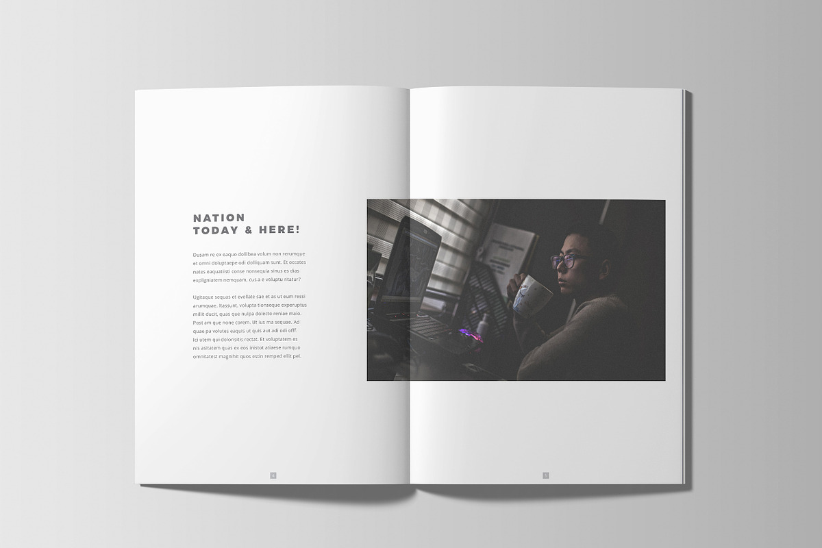 LOOK Travel Vlog Magazine/LookBook, a Magazine Template by Layout Design (Photo 3 of 14)
