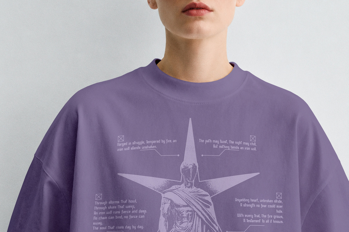 T-Shirt Mockup PSD - Female Model, a Shirt Mockup by Rymden_Fl (Photo 2 of 6)