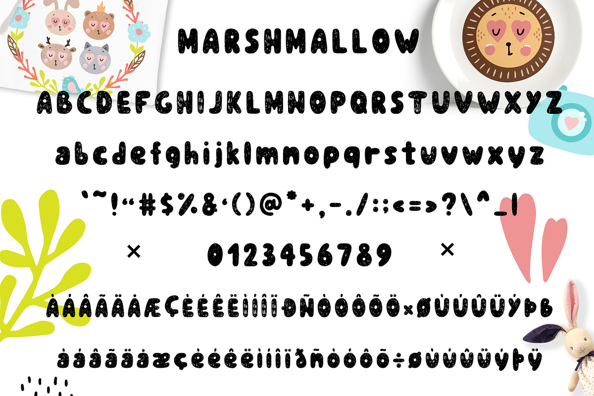 Sweetness Marshmallow - Font Duo preview 3