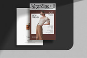 Minimalistic Magazine Template, a Magazine Template by DesignCrest (Thumbnail 14 of 18)