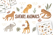 Safari Animals, Alphabet, Patterns, an Object Graphic by NinaFedorova (Thumbnail 1 of 6)