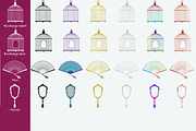 Procreate vintage feminine brushes, a Shape Add-On by Ducatum (Thumbnail 3 of 10)