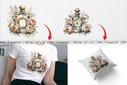 Perfume Bottle Clipart, a Graphic by Artnoy (Thumbnail 3 of 5)