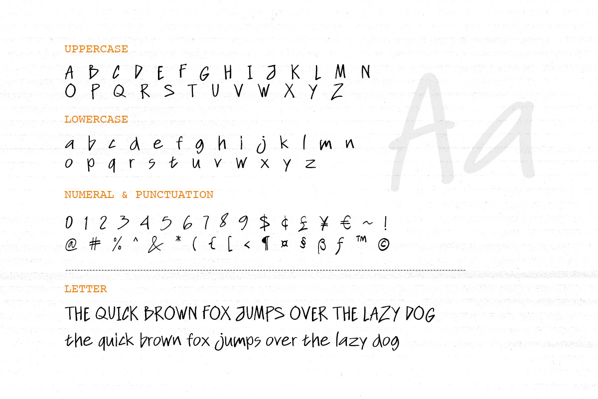 Culture Shock - Urban Handwritten, a Handwritten Font by dailygraphic (Photo 9 of 9)