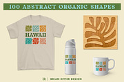 100 Abstract Organic Shapes, an Object Graphic by Brian Ritter Design (Thumbnail 4 of 6)
