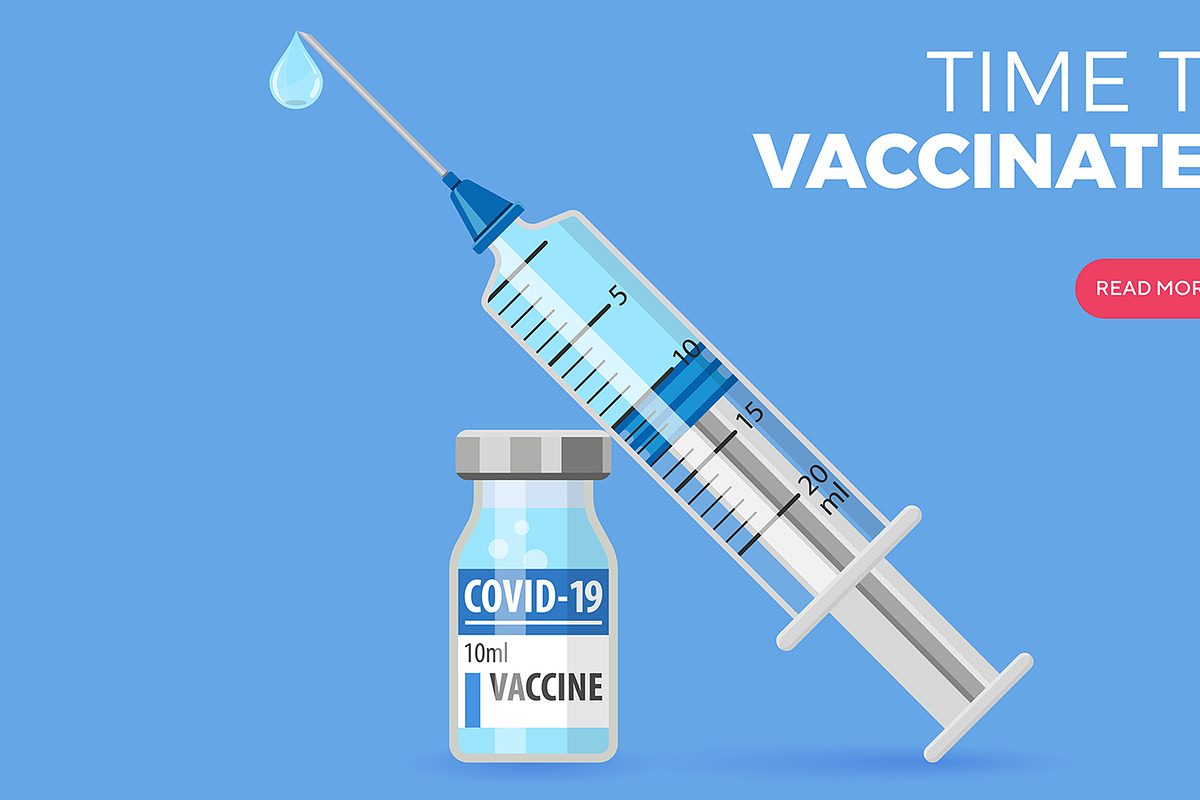 Covid-19 coronavirus vaccine syringe, a Healthcare Illustration by TAlex (Photo 7 of 7)