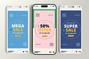 Fashion Sale Social Media Story Post, a Social Media Template by MightyDesign